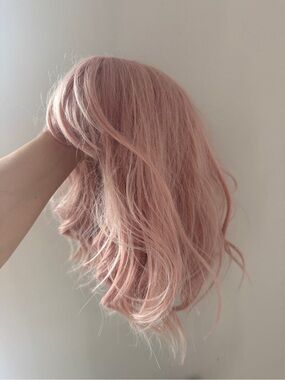 Short Pink Cosplay Wig